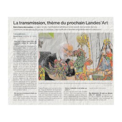 18 landes art 2023 ouest france